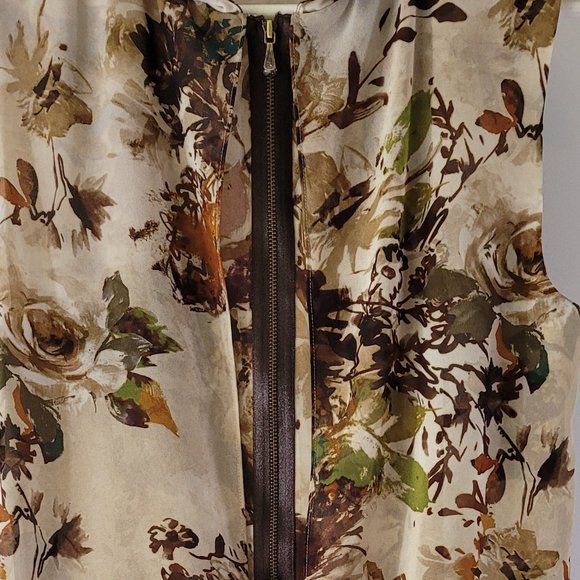 Jones of New York - Fall Floral Sleeveless Dress - Picture 4 of 6